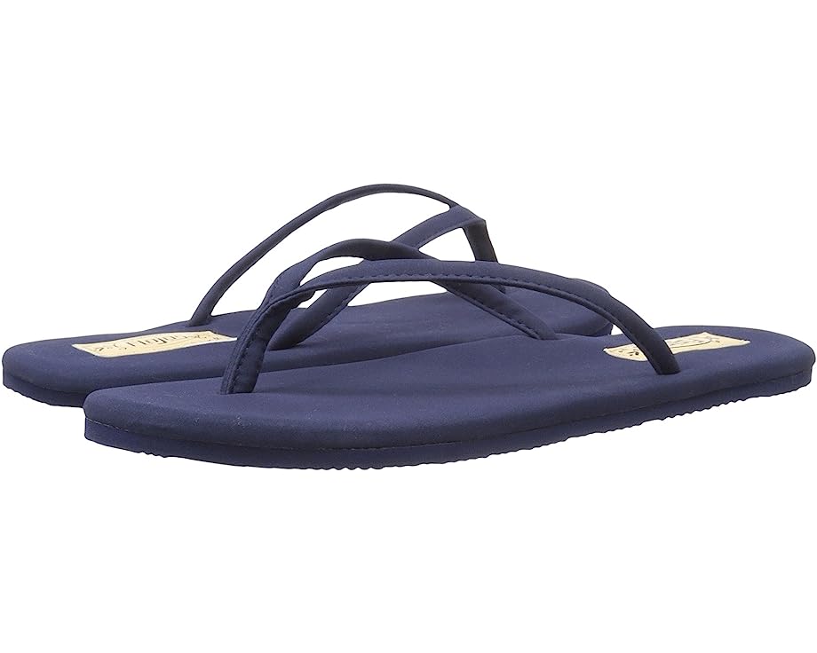 navy blue flip flop sandals