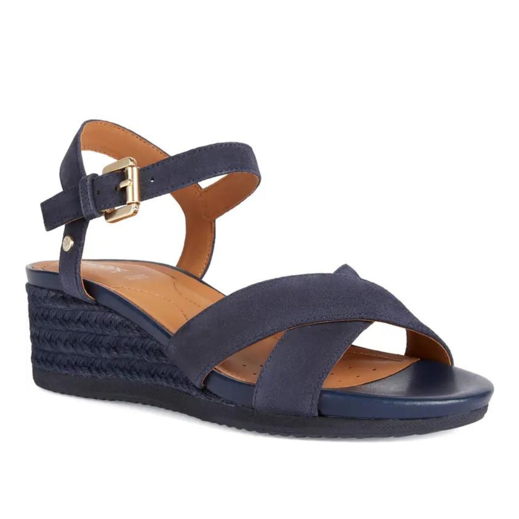 stylish navy blue espadrille