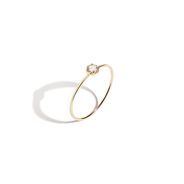 thin gold rings