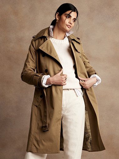 stylish trench coats for spring