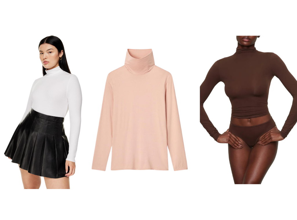 best long sleeve turtlenecks for layering