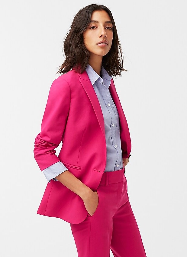 pink suit