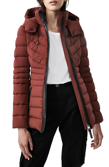 mackage patsy water resistant down coat