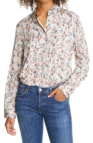 flattering shirts for broad shoulders