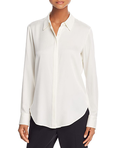 flattering shirts for broad shoulders